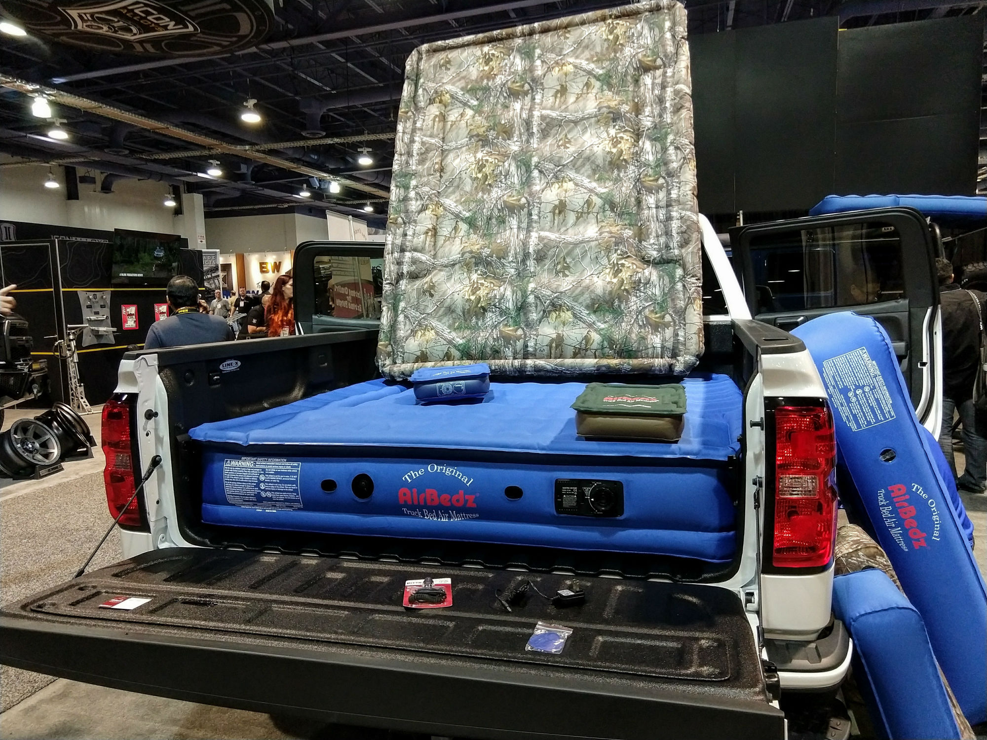 Airbedz Truck Bed Inflatable Mattress seen at SEMA 2017 